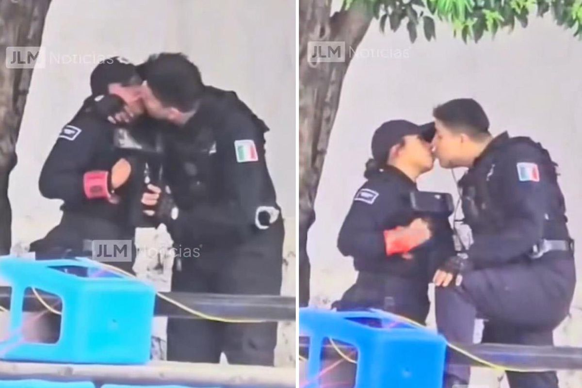 Ülkeyi karıştıran görüntü! Halka açık alanda yasak aşk skandalı
