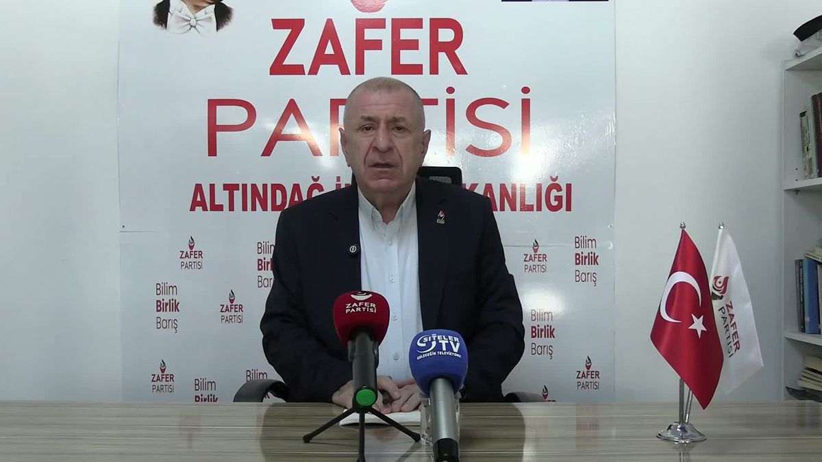 Özdağ: PKK'nın önü açılırken vatanseverler susturulmaya çalışılıyor