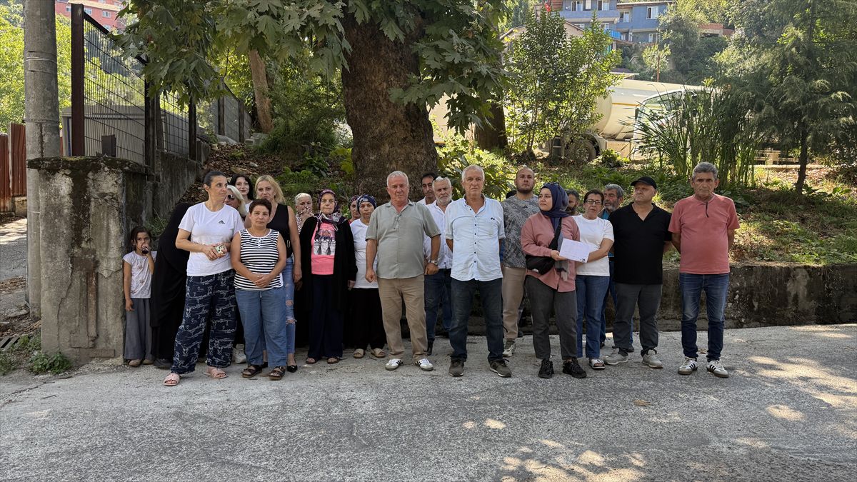 Zonguldak'ta çöp şantiyesi isyanı