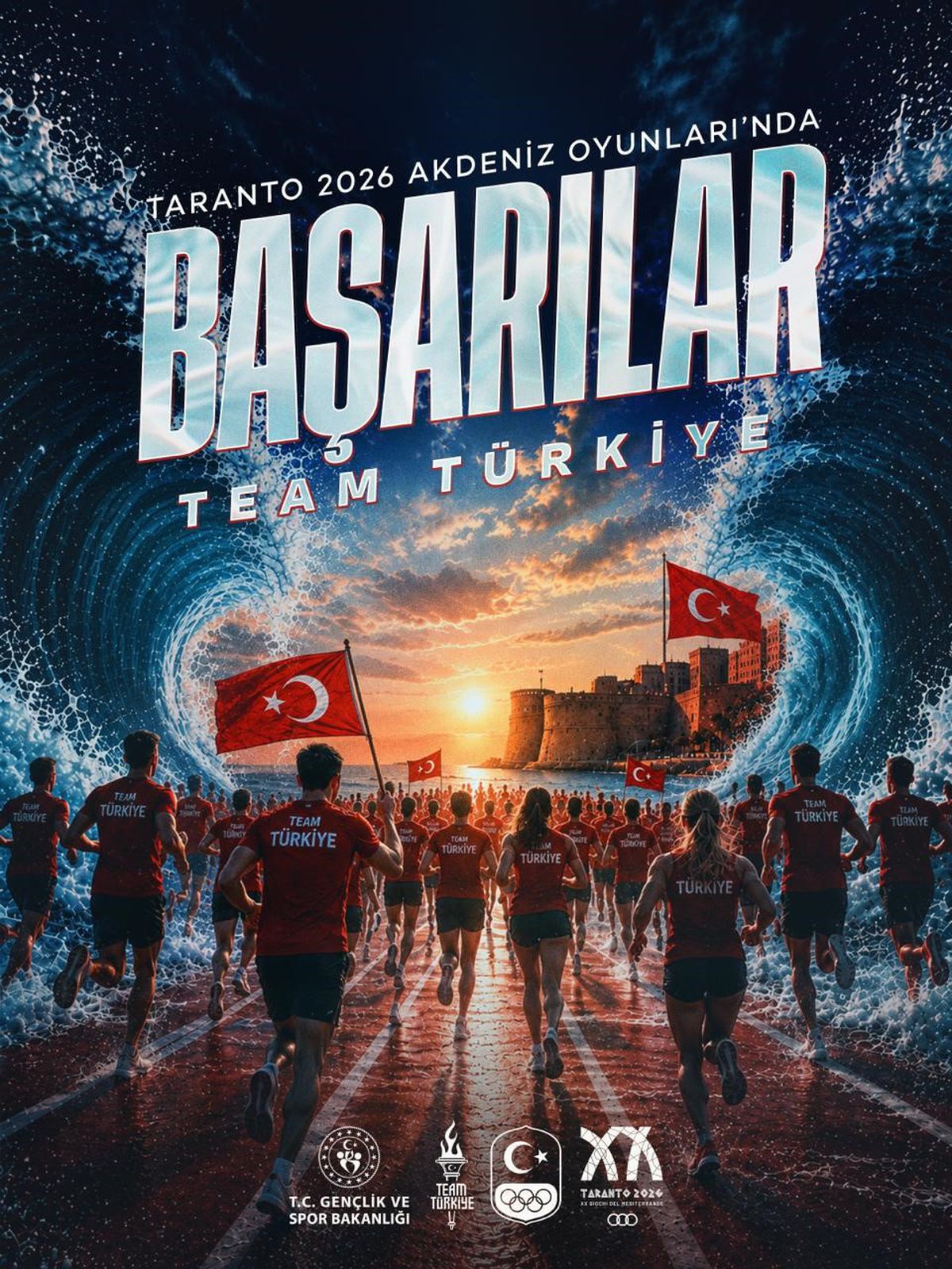 Bakan Bak’tan Akdeniz Oyunları’ndaki Milli Sporculara Başarı Dilekleri