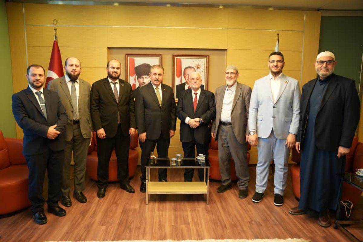 Destici, Suriye Vakıflar Bakanı Şükrü'yü ağırladı