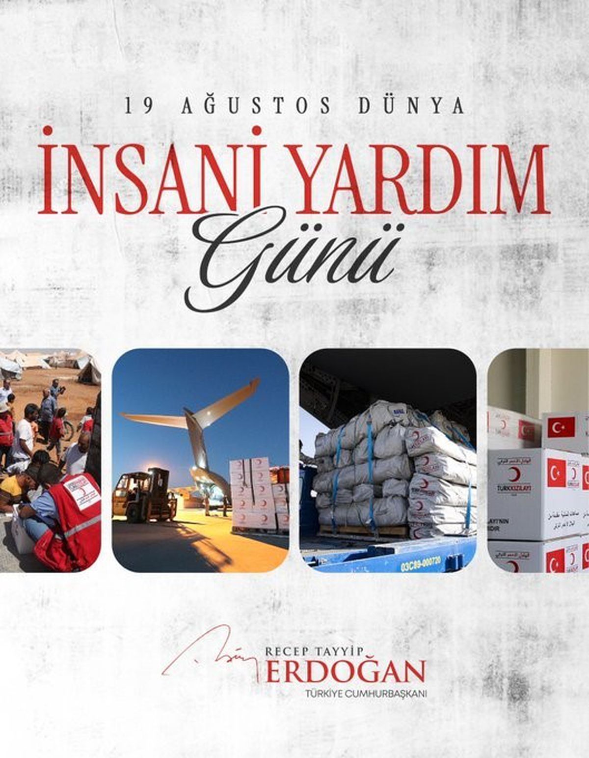 Erdoğan: İnsani yardımda dünyaya örnek olmaya devam ediyoruz