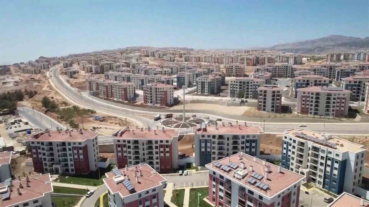 Adıyaman İndere'de Deprem Konutlarıyla Yeni Şehir