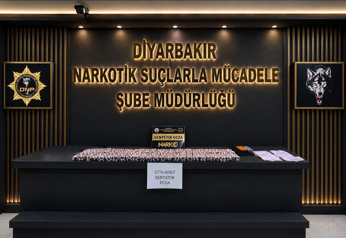 Bağlar'da Büyük Uyuşturucu Operasyonu: 2 Bin 776 Sentetik Ecza Ele Geçirildi, 1 Tutuklama