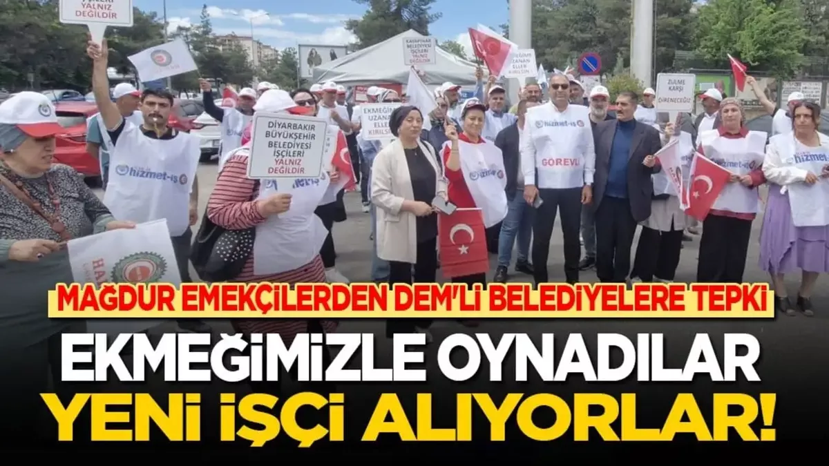 Diyarbakır'da İşçi Eyleminde 778 Gün: 'Zulme Son Verin'