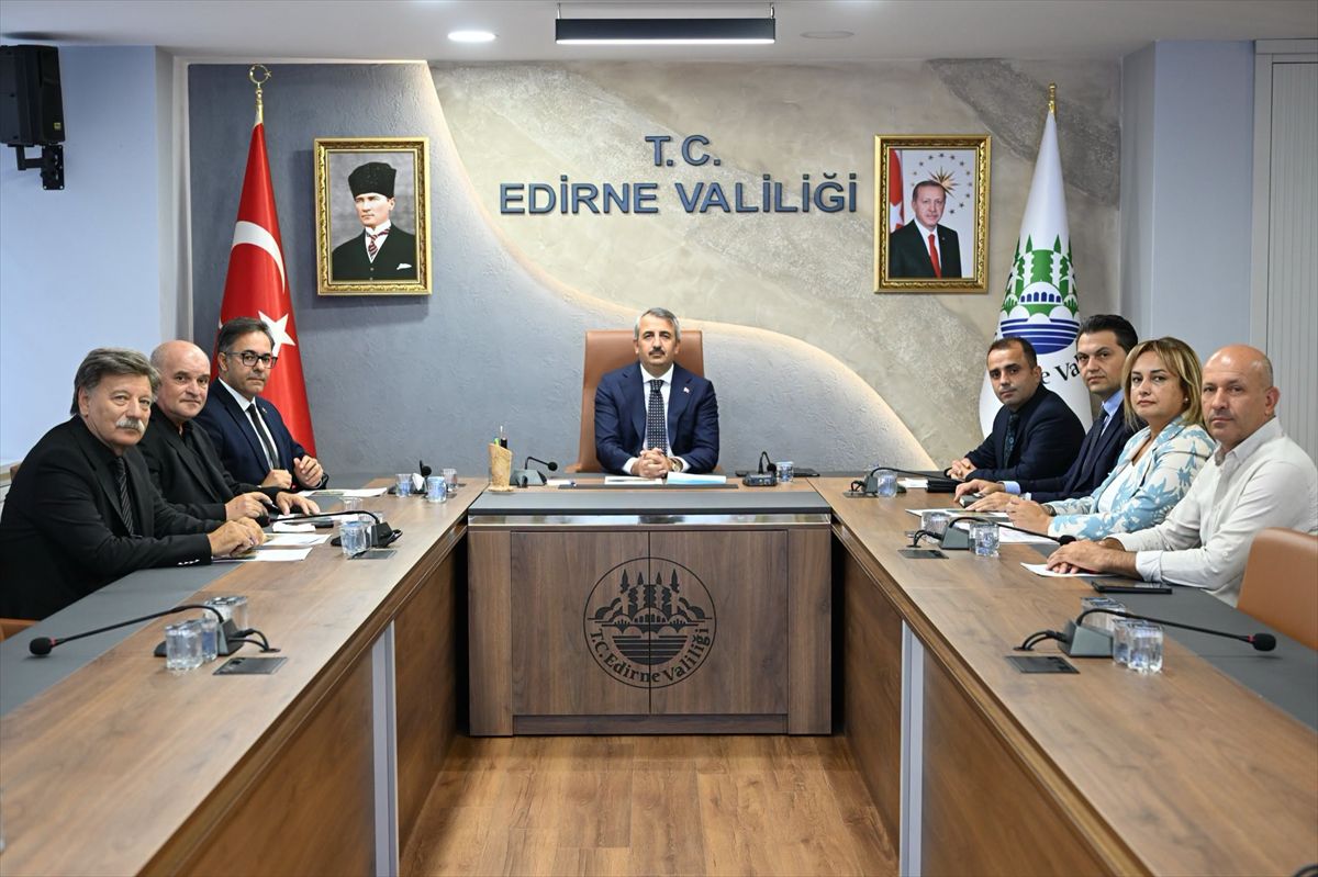 Edirne'de Toprak Koruma Kurulu Toplantısı Yapıldı