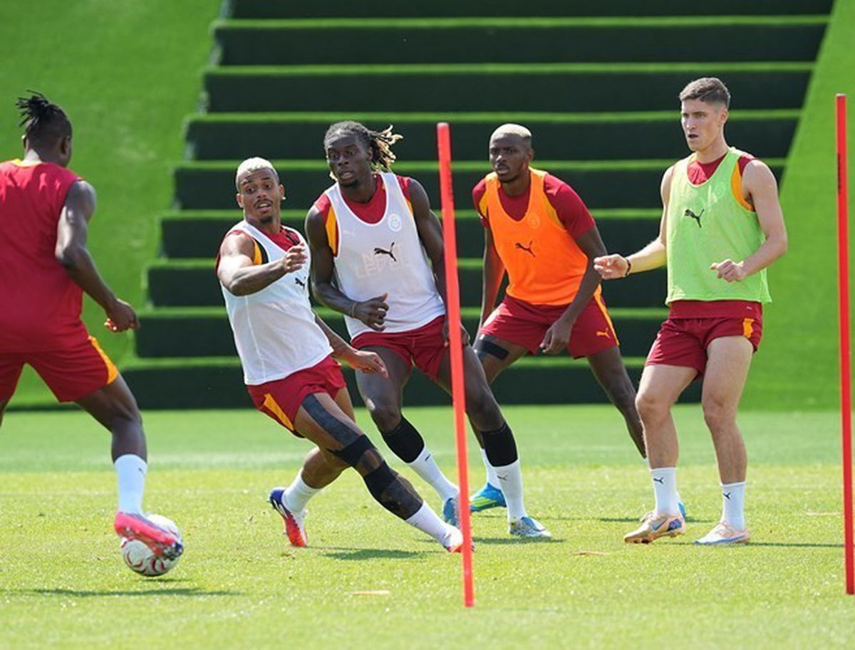 Galatasaray, Erzurumspor maçı hazırlıklarını sürdürüyor