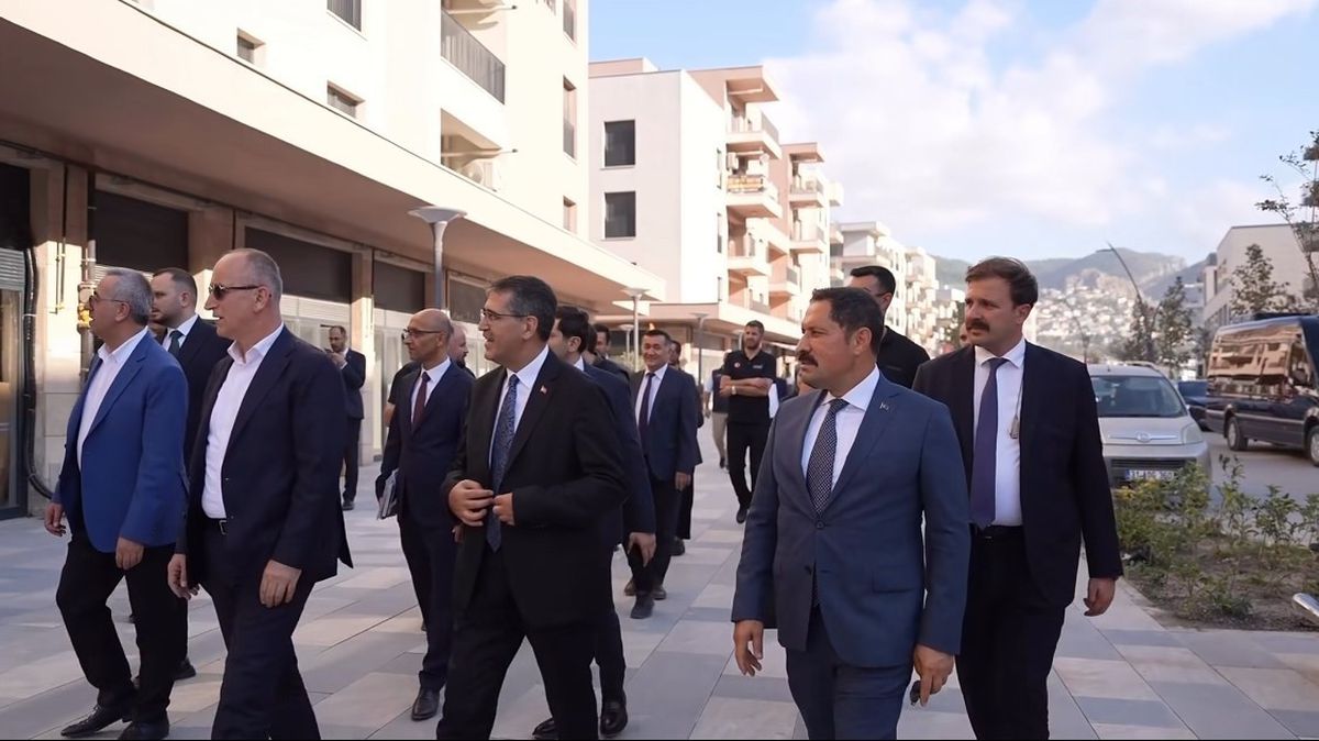 Hatay'da İhya Çalışmaları Havadan ve Karadan Denetlendi