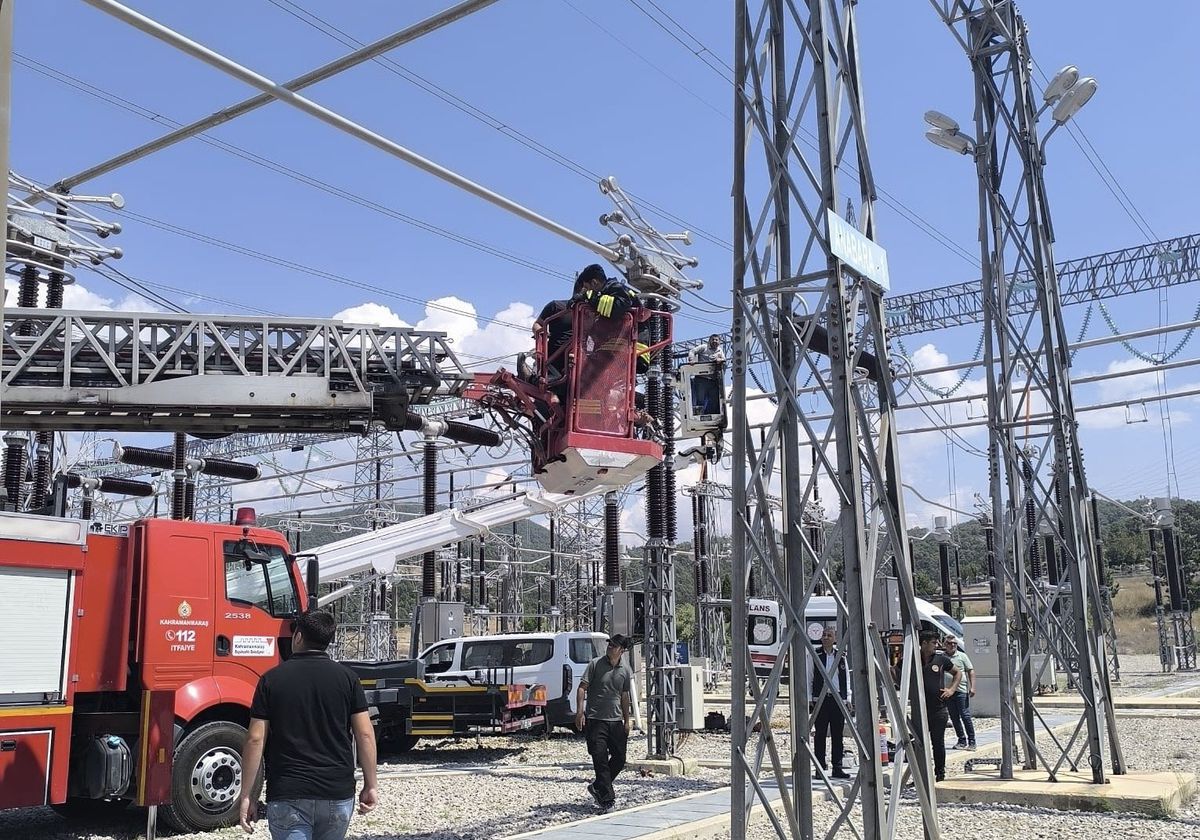Andırın'da Trafo Merkezinde Patlama: 1 Ölü, 1 Yaralı