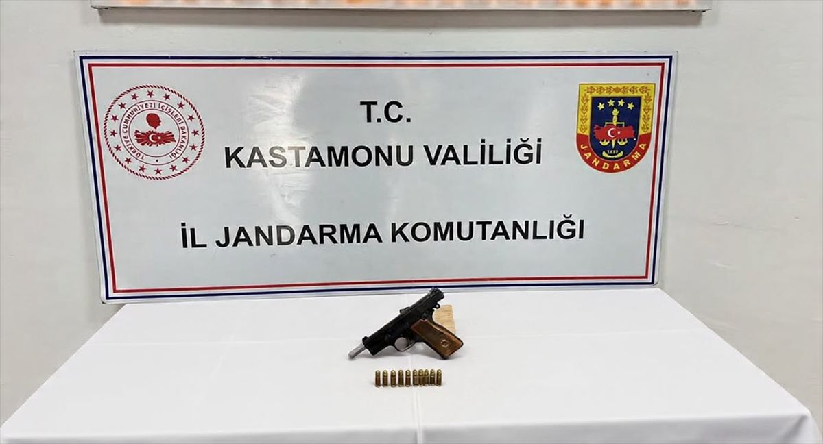 Kastamonu'da Silah Operasyonu: 4 Gözaltı