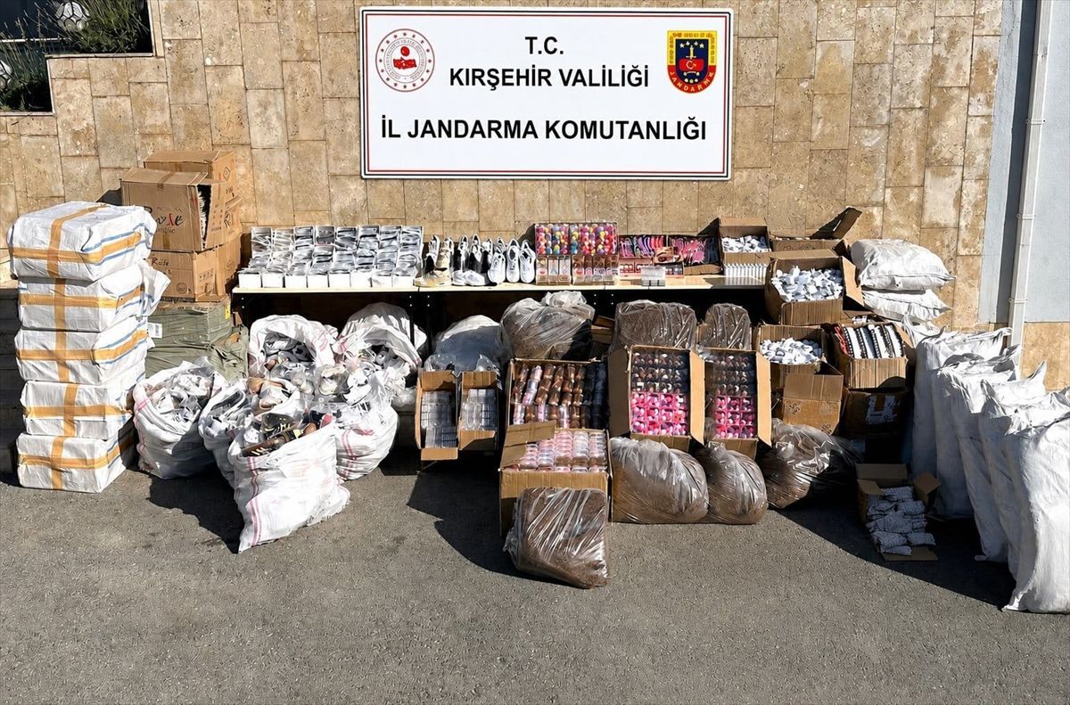 Kırşehir'de Gümrük Kaçağı Operasyonu