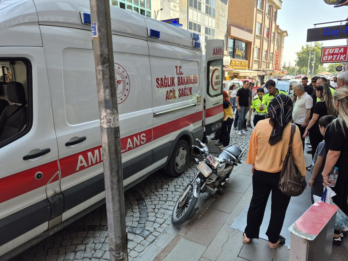 Motosiklet Hırsızları Çarptı: 1 Yaralı
