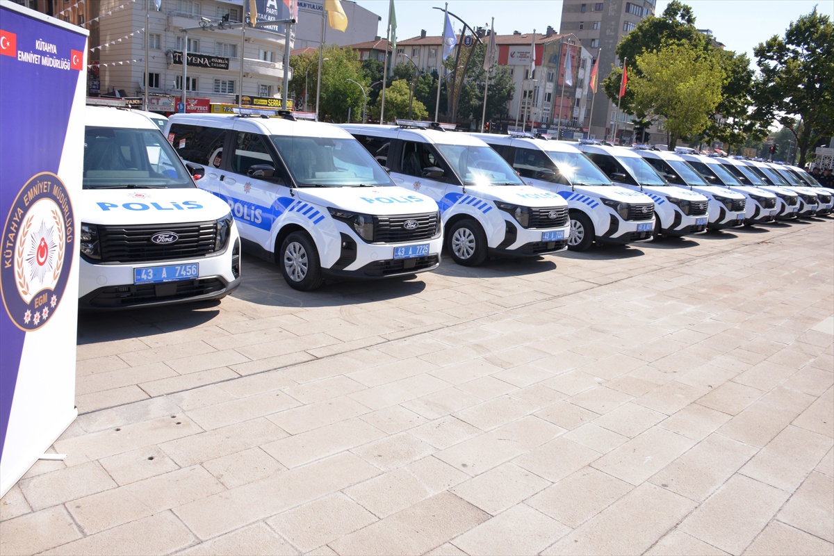 Kütahya Emniyetine 37 Yeni Araç