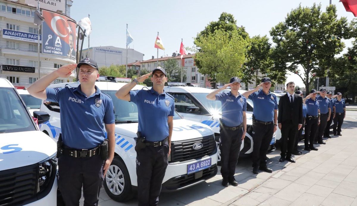 Kütahya Emniyet Filosuna 37 Yeni Araç Katıldı