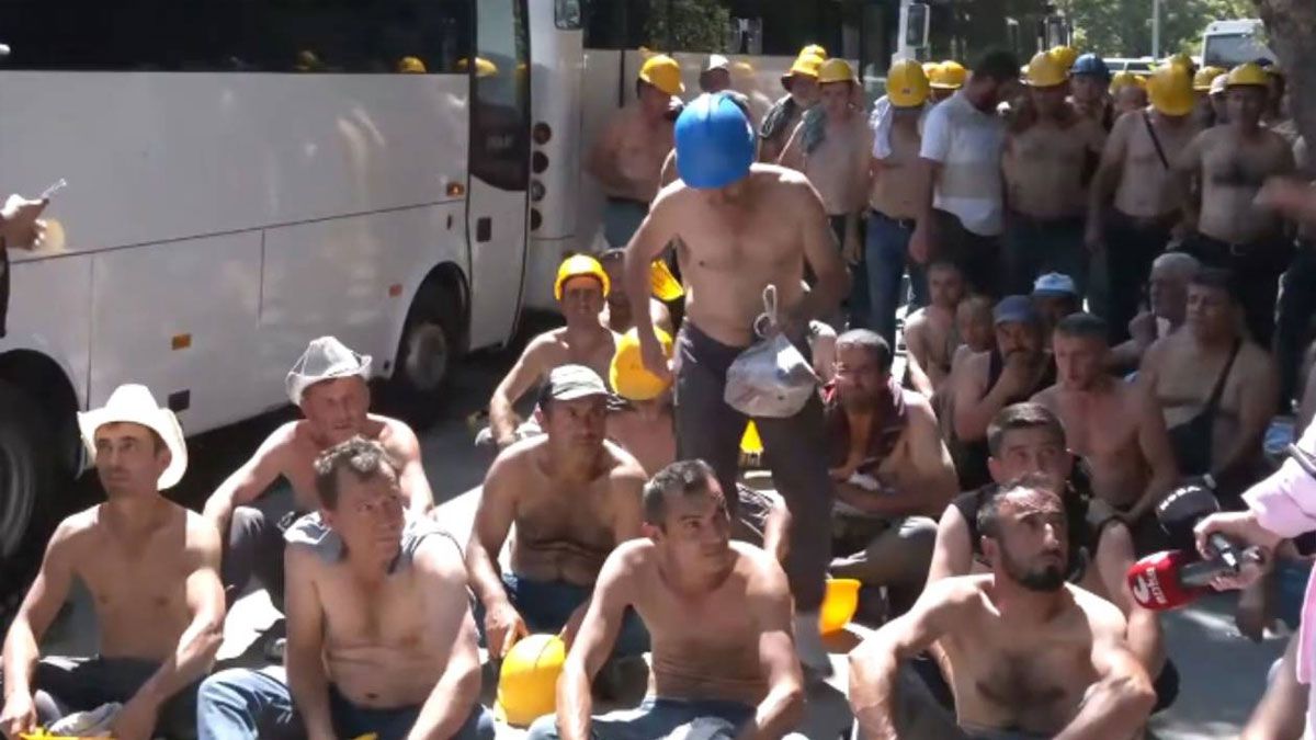 Madencilerden Ankara'da 9. Gün Direnişi: 'Ölmek Var, Dönmek Yok'