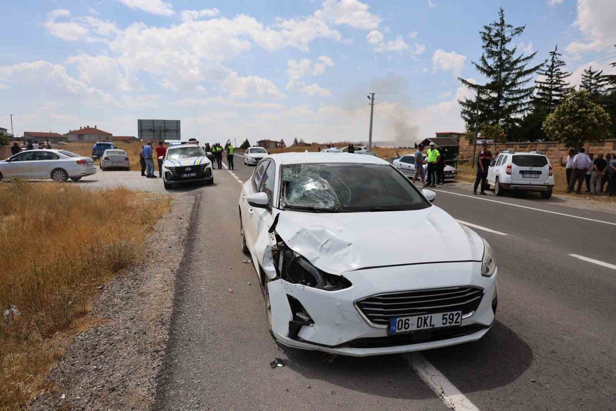 Otomobilin çarptığı yaya hayatını kaybetti