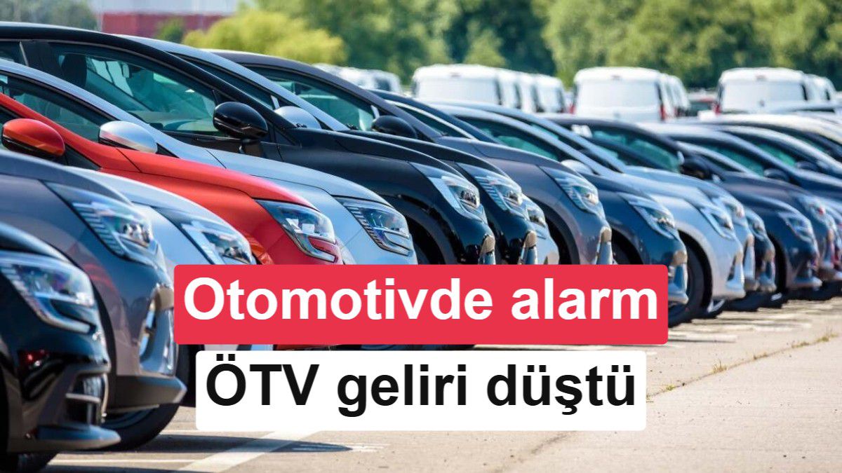 Otomotivde ÖTV Gelirlerinde Tarihi Düşüş