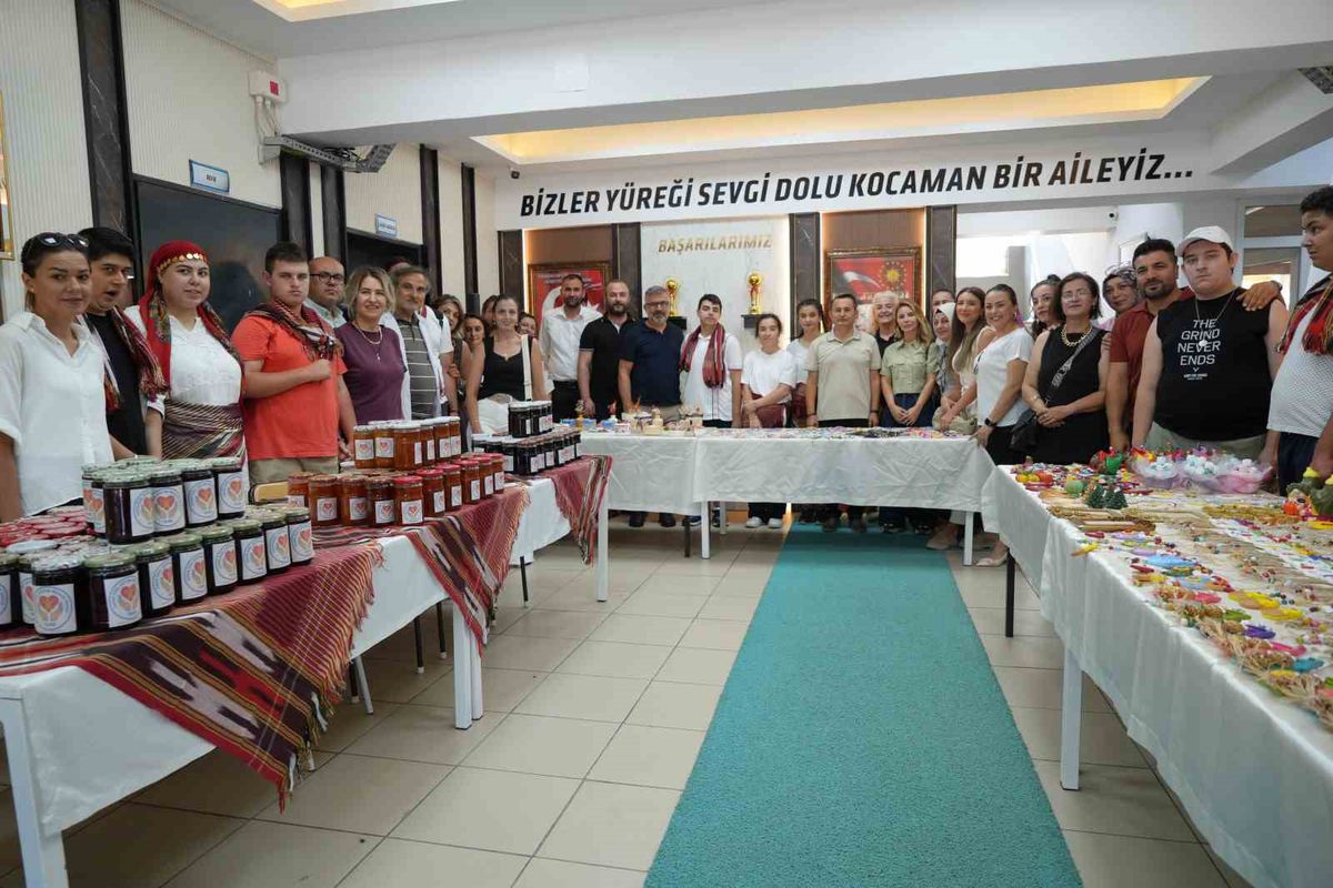 Samsun'da Özel Eğitim Öğrencilerinin Ürünleri Satın Alındı