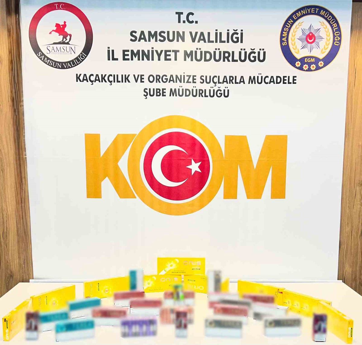 Samsun'da Kaçakçılık Operasyonu