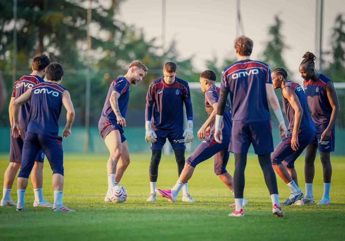 Trabzonspor, Ferencvaros maçına hazır
