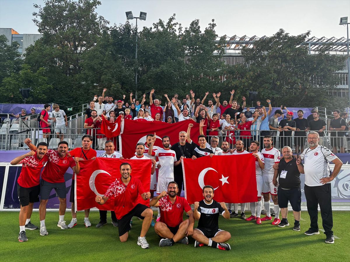 Görme engelli milli futbolcular yarı finalde