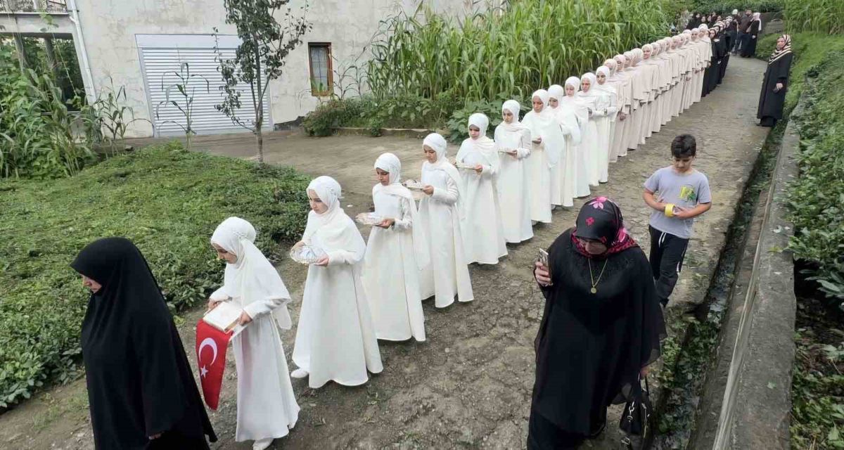 Ulucami'de 26. dönem hafızlık icazet töreni