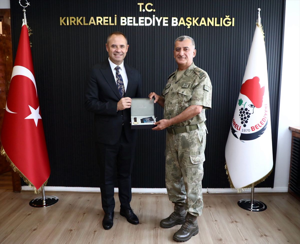 Tuğgeneral Köse'den Belediye Başkanı Bulut'a Veda Ziyareti