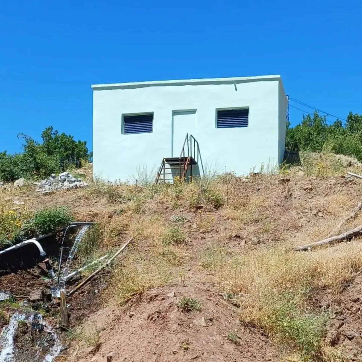 Elazığ'da Köy Su Depoları Yenilendi