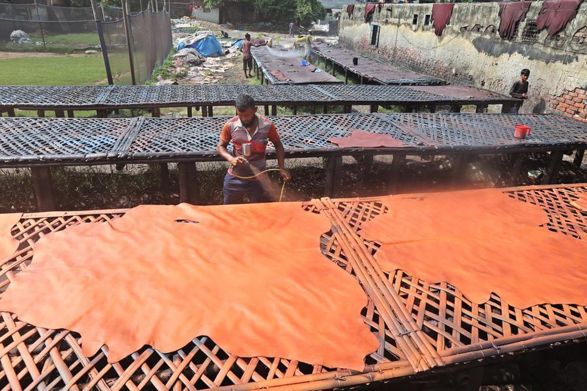 Bangladeş'te Geleneksel Deri Üretimi Sürüyor