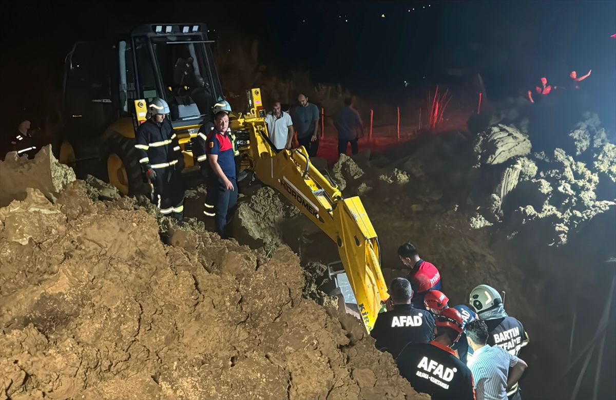 Bartın'da Su Kuyusunda Göçük: Baba ve Oğul Kurtarıldı