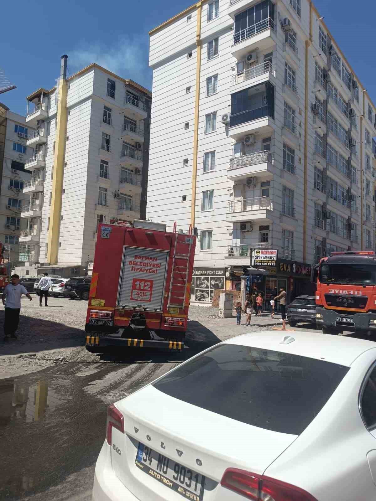 Baca Dumanı Paniği İtfaiye Tarafından Kontrol Altına Alındı