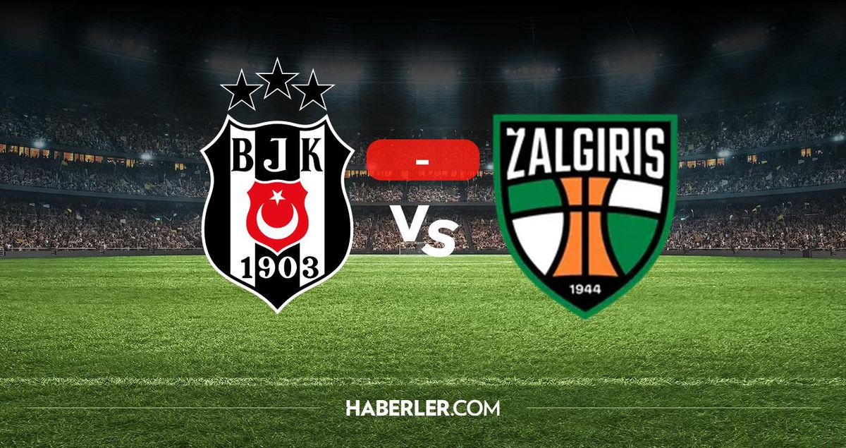 Beşiktaş Zalgiris maçı kaç kaç? MAÇ SONUCU! Beşiktaş Zalgiris golleri kim attı, canlı maç anlatımı!
