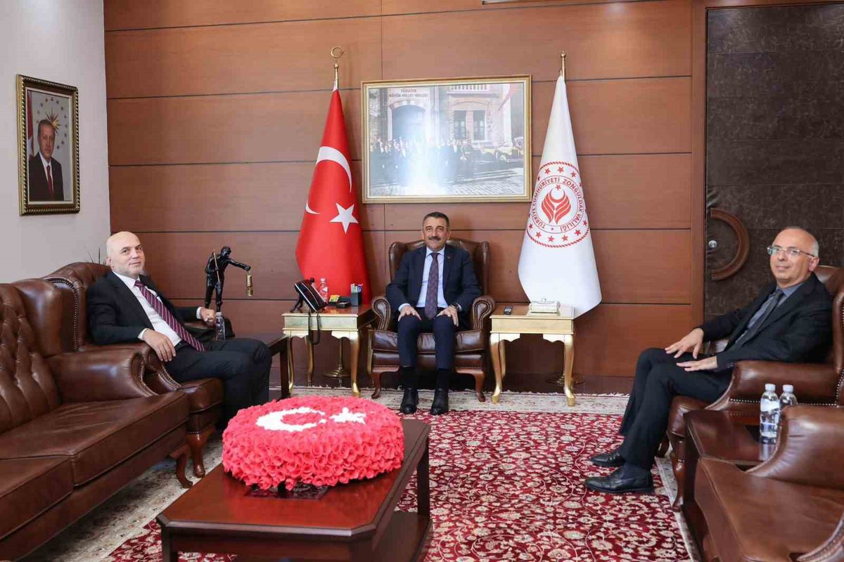 BEUN Rektörü Ulusoy, Vali Hacıbektaşoğlu'nu Ziyaret Etti