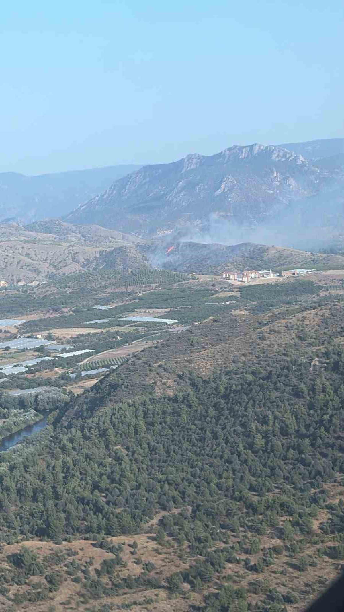 Bilecik'te Orman Yangını Kontrol Altına Alındı