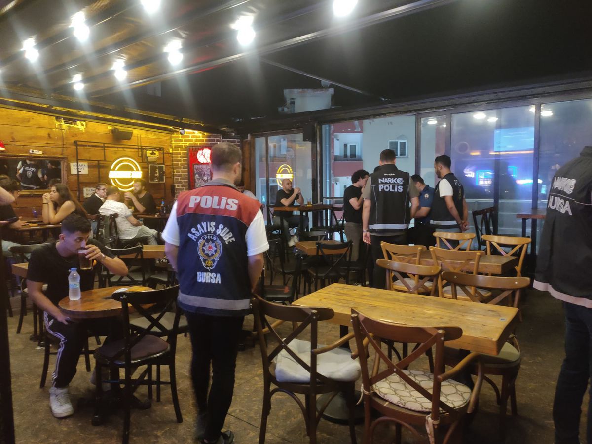 Nilüfer'de polis denetiminde 8 aranan şahıs yakalandı