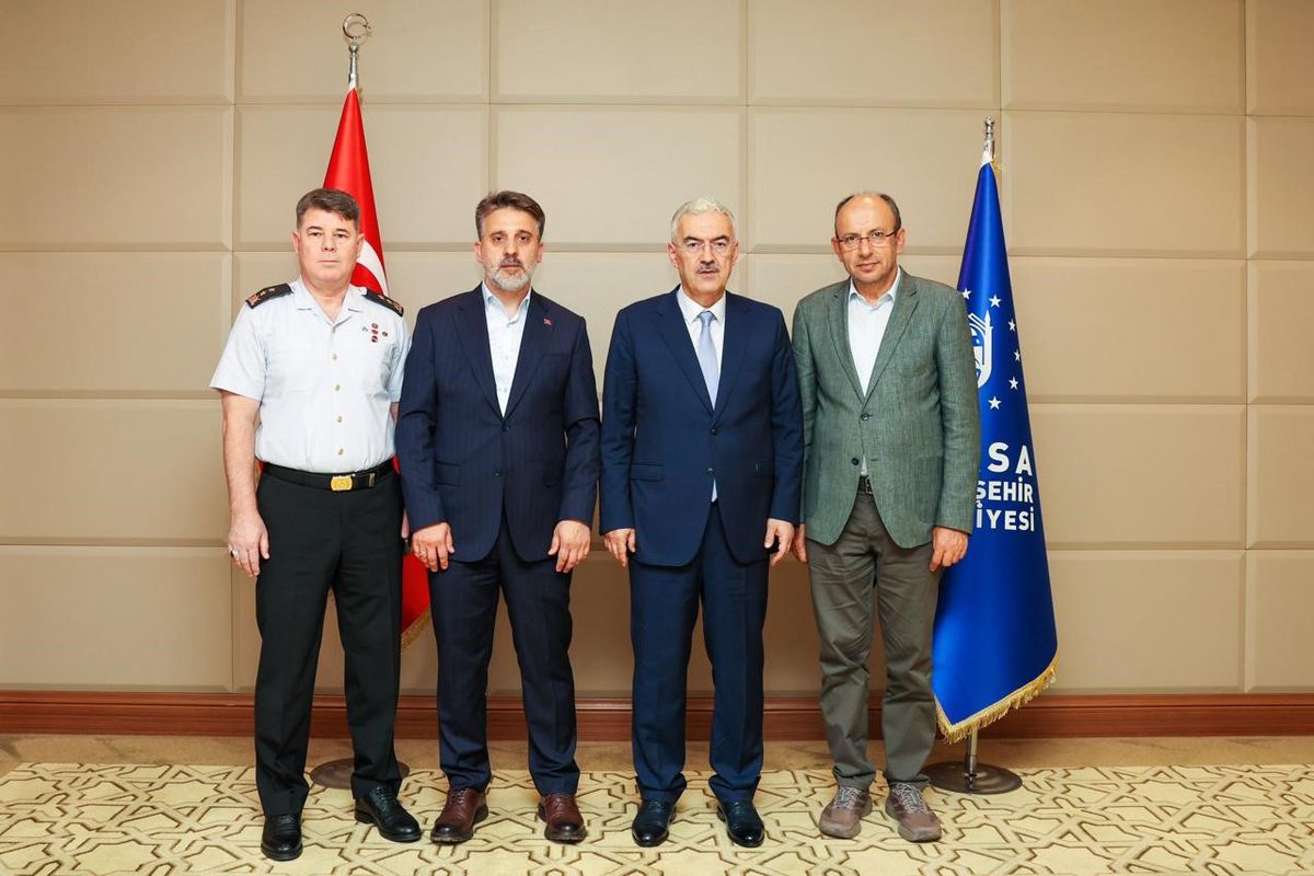 Bursa'da Tataroğlu'na veda ziyareti