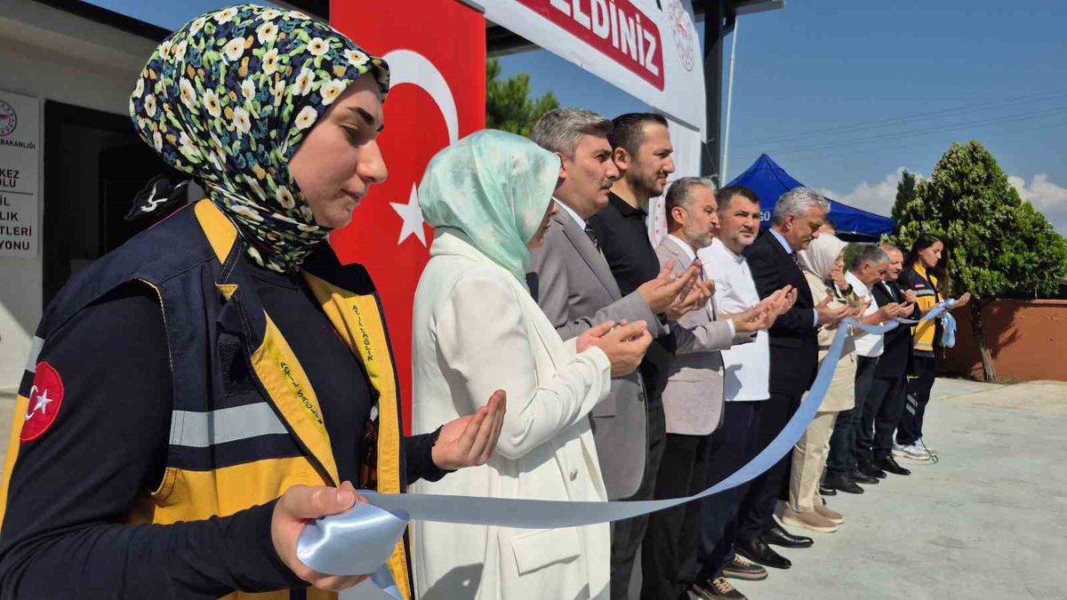 Düzce'de 24. Acil Sağlık İstasyonu Hizmete Girdi