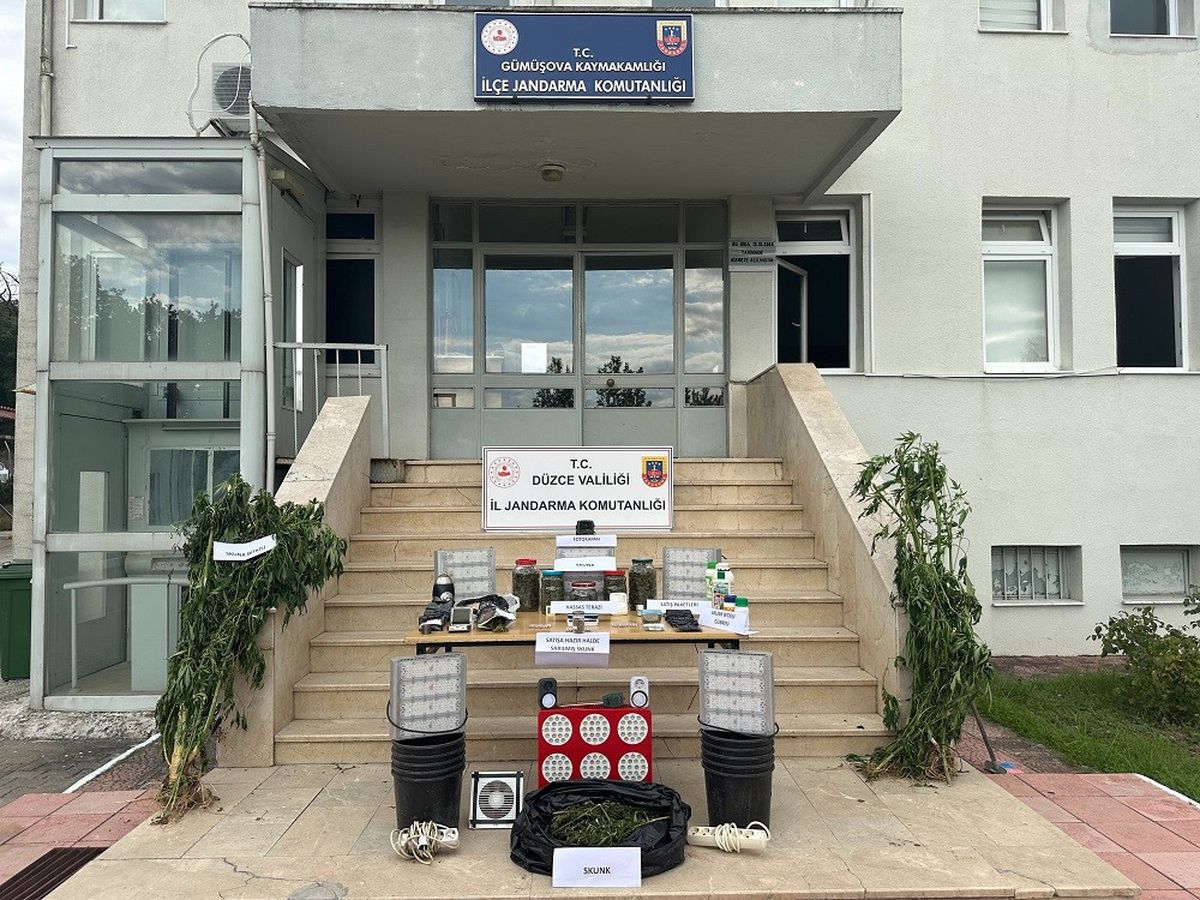 Gümüşova'da Uyuşturucu Operasyonu