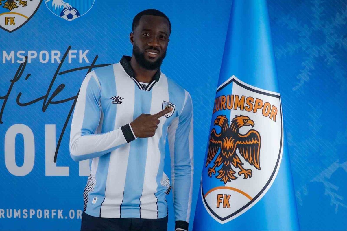 Erzurumspor, Ganalı Owusu ile 2 yıllık sözleşme imzaladı