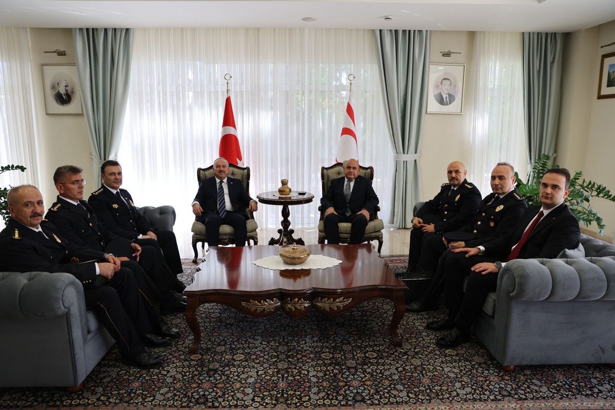 Emniyet Genel Müdürü Ali Fidan'dan KKTC'ye resmi ziyaret