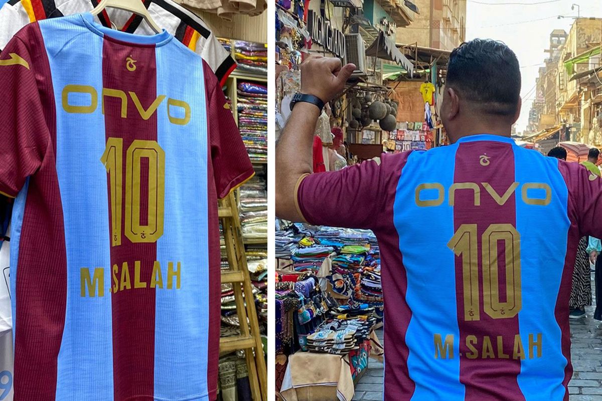 Formaları kapış kapış gidiyor! Mısır'da Salah çılgınlığı