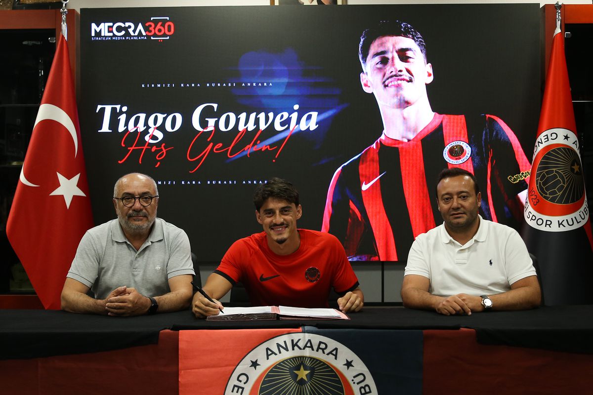 Gençlerbirliği, Tiago Gouveia'yı Kiralık Kadrosuna Kattı