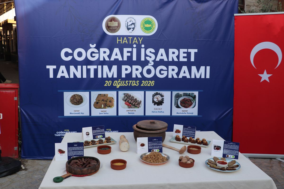 Hatay'ın 5 Lezzeti Coğrafi İşaretle Tescillendi