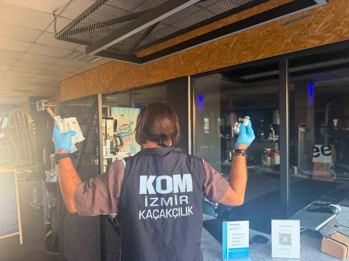 İzmir'de dev kaçak steroid operasyonu: 11 milyon liralık ilaç ele geçirildi