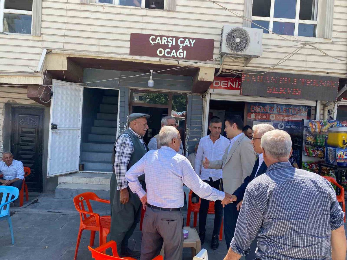 Mazıdağı Kaymakamı Özer'den Esnaf Ziyareti