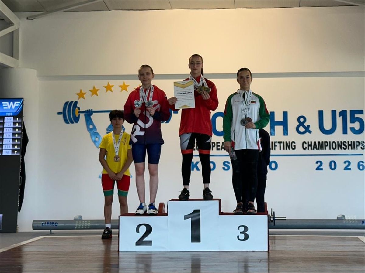 Milli Haltercilerden Avrupa'da 6 Altın Madalya