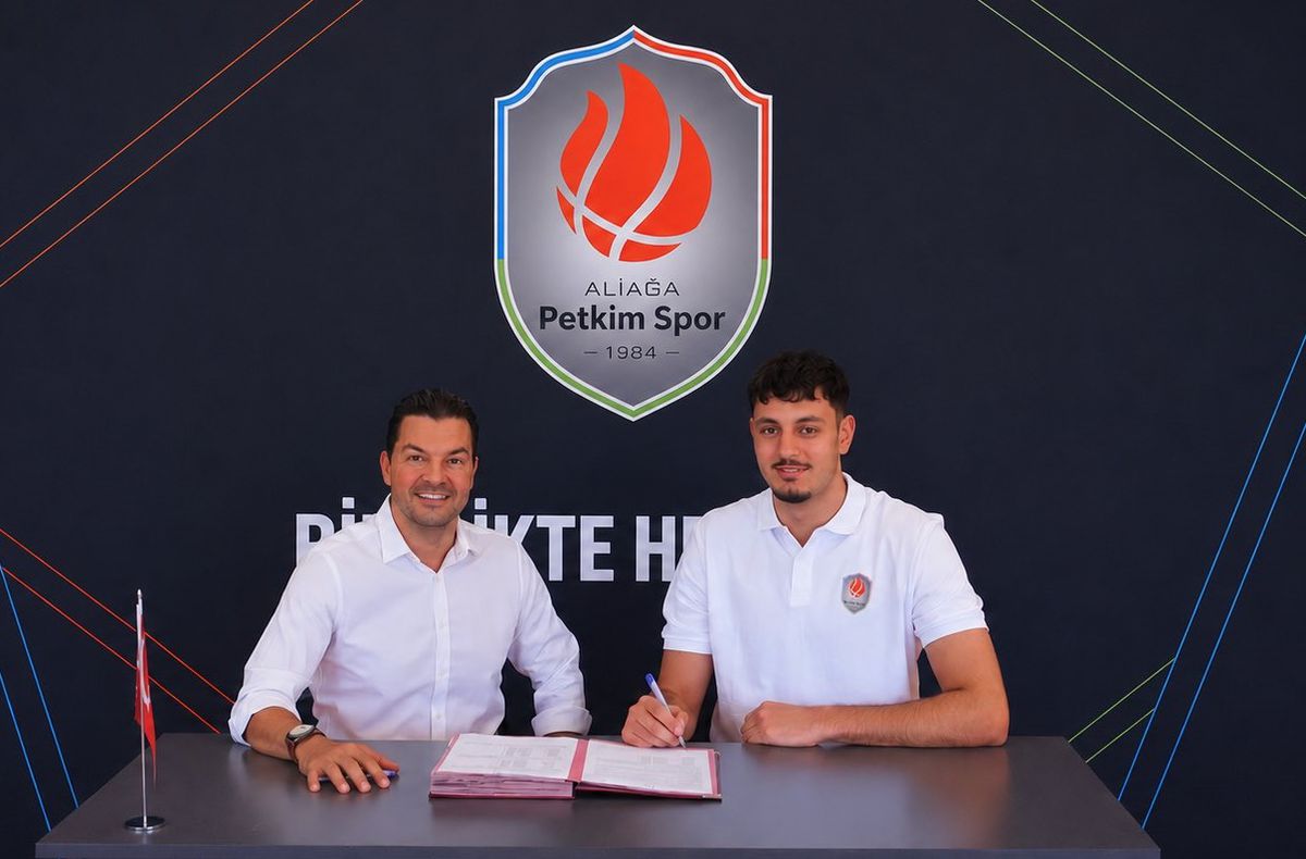 Aliağa Petkimspor, BGL MVP'si Osman Nurveren'i 3 Yıllığına Kadrosuna Kattı