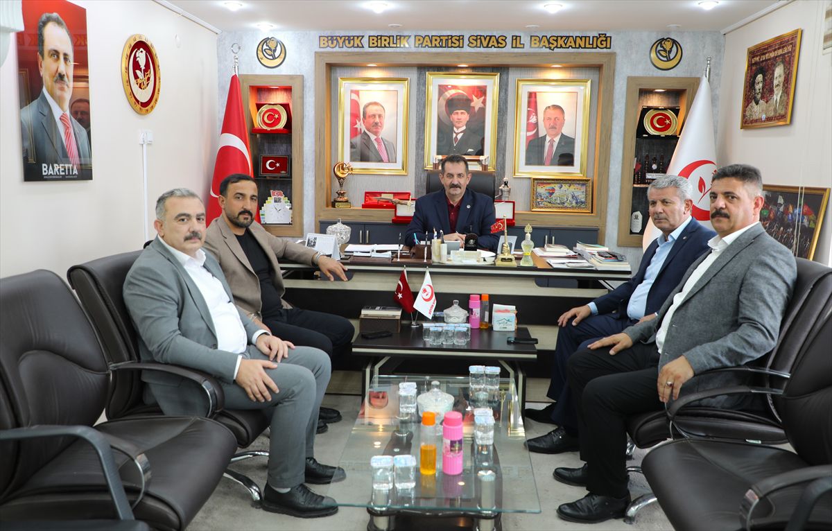 Sivas Ticaret Borsası'ndan BBP'ye Hayırlı Olsun Ziyareti