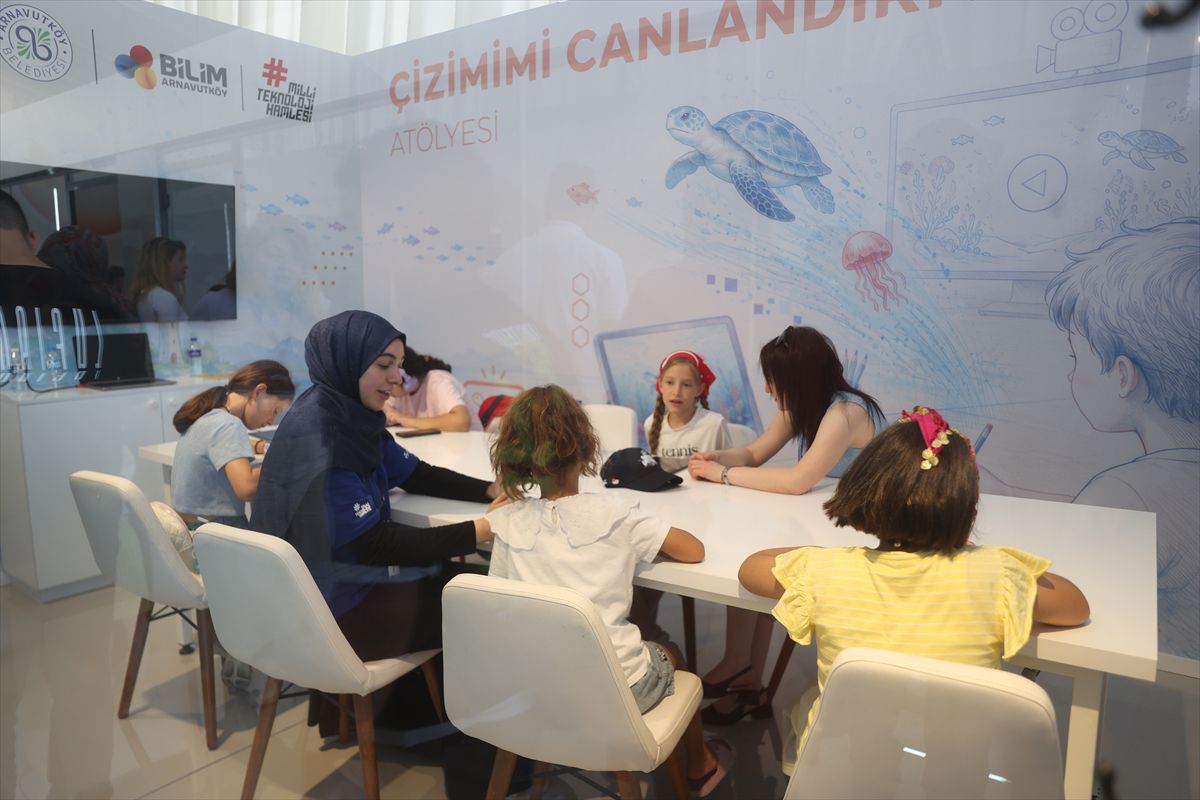 TEKNOFEST Mavi Vatan'da Çocuklar Denizcilik Atölyeleriyle Buluştu
