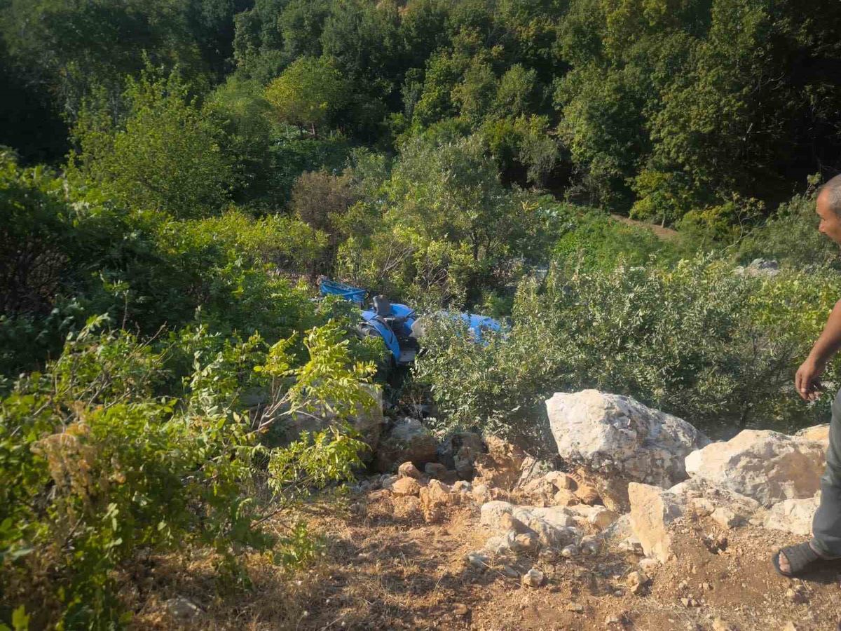 Traktör Kazasında Bir Kişi Hayatını Kaybetti